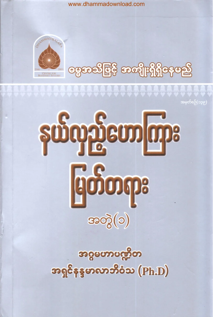 139. နည္လွည့္ ေဟာၾကား ျမတ္တရား (အတြဲ-၁).pdf